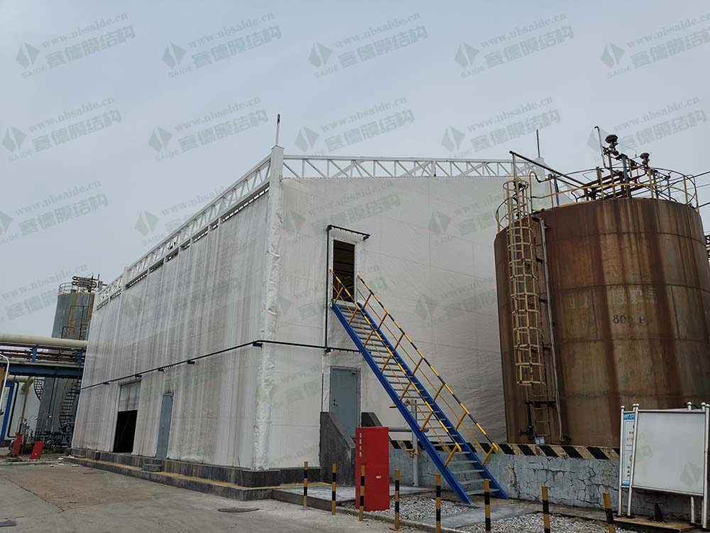 浙江衢化氟化學(xué)公司氫氟酸密閉改造