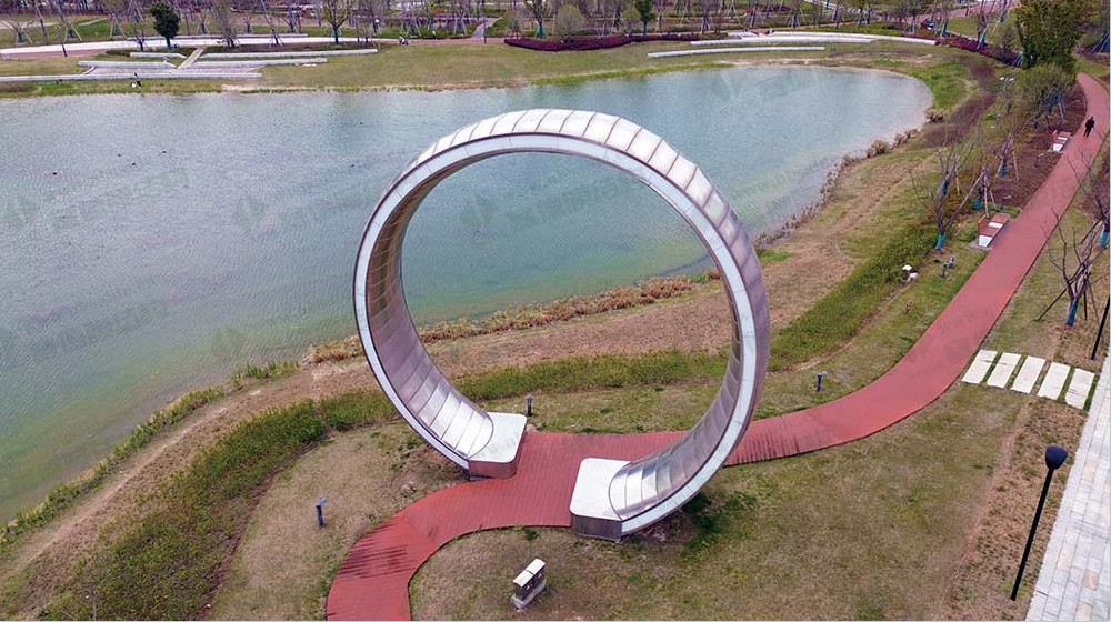 寧波濱江水韻同心圓