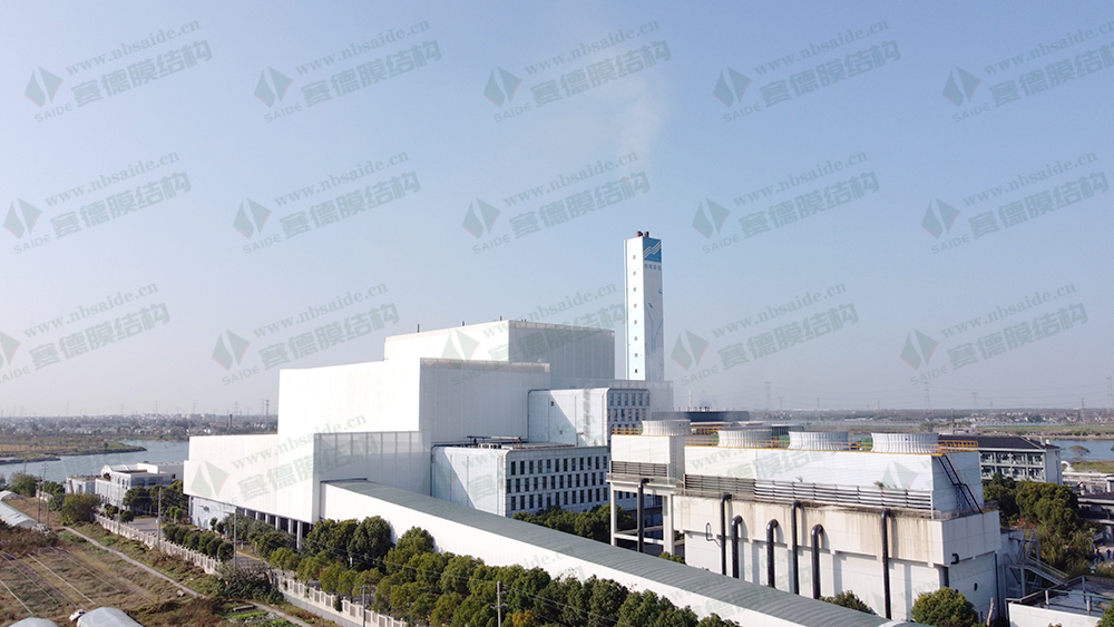 偉明環(huán)保-PTFE網(wǎng)格膜結(jié)構(gòu)外立面