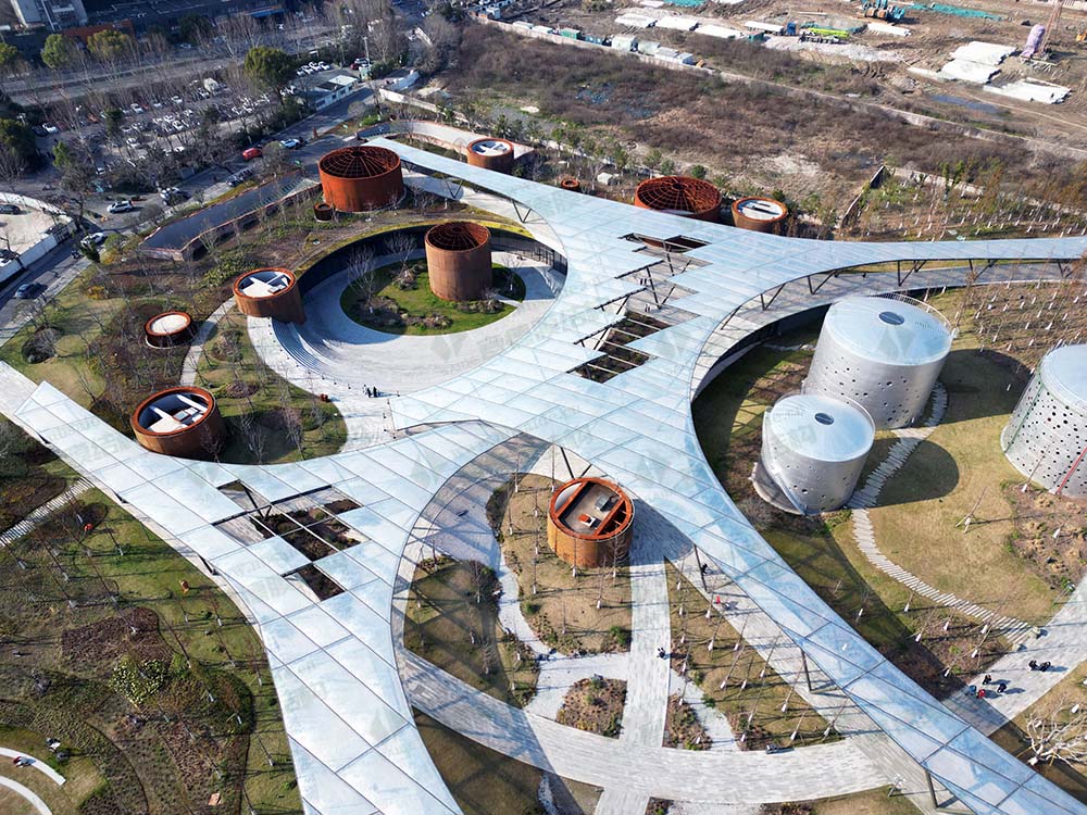 小河公園-ETFE氣枕膜結(jié)構(gòu)工程