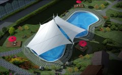 游泳池景觀小品